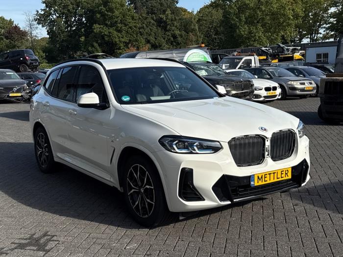 BMW X3 xDrive 20d 2.0 TwinPower 16V Mild Hybrid Schadevoertuig (2023, Wit)