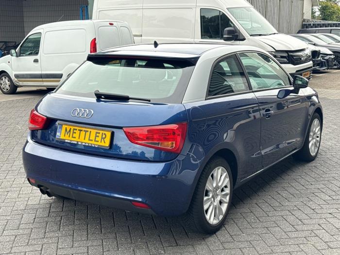 Audi A1 1.4 TFSI 16V 122 Schadevoertuig (2011, Blauw)