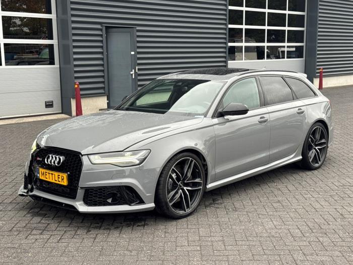 Audi RS 6 Avant 4.0 V8 TFSI 32V Schadevoertuig (2015, Grijs)