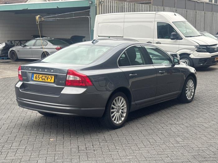 Volvo S80 2.4 D 20V Schadevoertuig (2008, Grijs)
