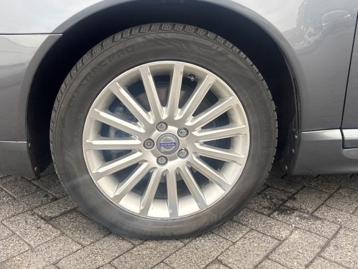 Volvo S80 2.4 D 20V Schadevoertuig (2008, Grijs)