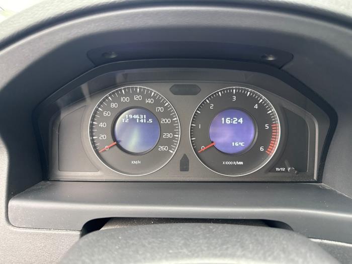 Volvo S80 2.4 D 20V Schadevoertuig (2008, Grijs)