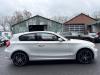 BMW 1 serie 118i 16V Schadevoertuig (2009, Wit)