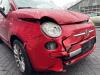Fiat 500C 1.2 69 Schadevoertuig (2010, Rood)