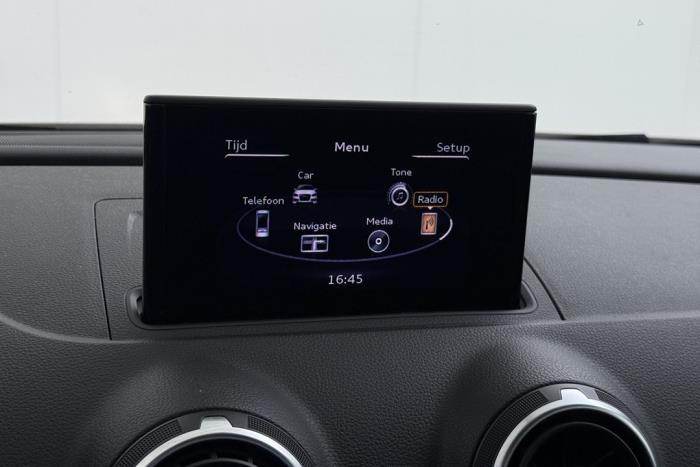 Audi A3 Sportback 1.4 TFSI ACT Ultra 16V Schadevoertuig (2016, Zwart)