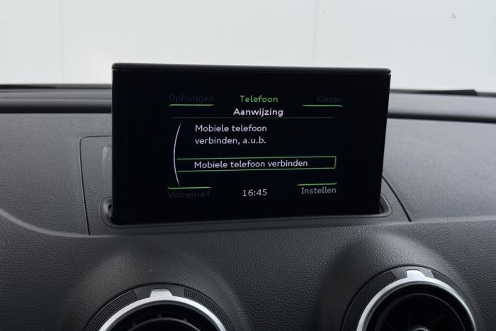 Audi A3 Sportback 1.4 TFSI ACT Ultra 16V Schadevoertuig (2016, Zwart)