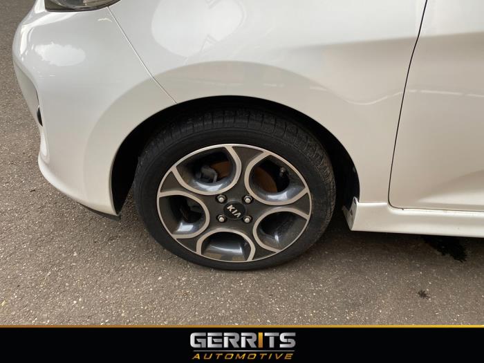 Kia Picanto 1.2 16V Sloopvoertuig (2016, Wit)