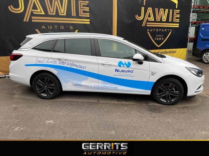Opel Astra K Sports Tourer 1.6 CDTI 110 16V Sloopvoertuig (2019, Wit)