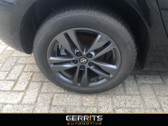 Opel Astra K 1.0 Turbo 12V Sloopvoertuig (2019, Zwart)