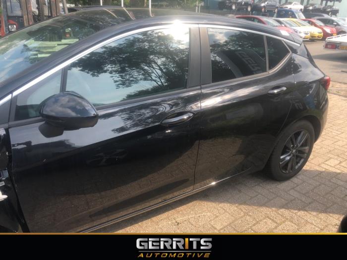 Opel Astra K 1.0 Turbo 12V Sloopvoertuig (2019, Zwart)