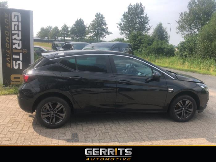 Opel Astra K 1.0 Turbo 12V Sloopvoertuig (2019, Zwart)
