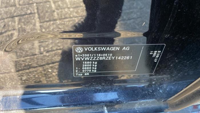 Volkswagen Polo V 1.2 TSI Sloopvoertuig (2014, Zwart)