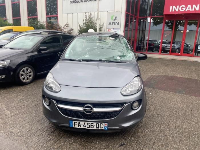 Opel Adam 1.4 16V Bi-Fuel Ecoflex Sloopvoertuig (2018, Metallic, Muisgrijs)