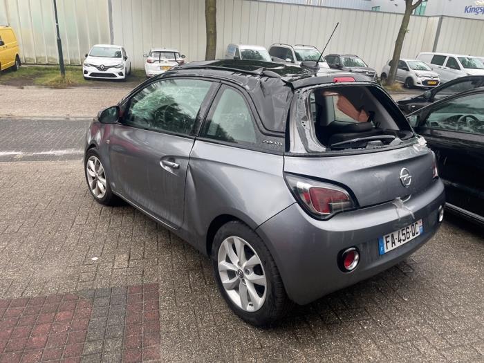 Opel Adam 1.4 16V Bi-Fuel Ecoflex Sloopvoertuig (2018, Metallic, Muisgrijs)