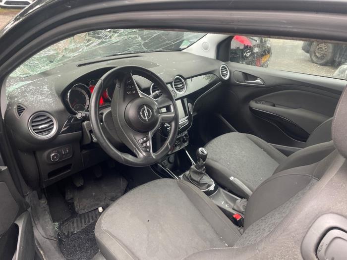 Opel Adam 1.4 16V Bi-Fuel Ecoflex Sloopvoertuig (2018, Metallic, Muisgrijs)