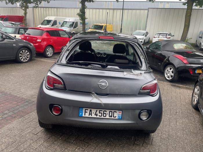 Opel Adam 1.4 16V Bi-Fuel Ecoflex Sloopvoertuig (2018, Metallic, Muisgrijs)