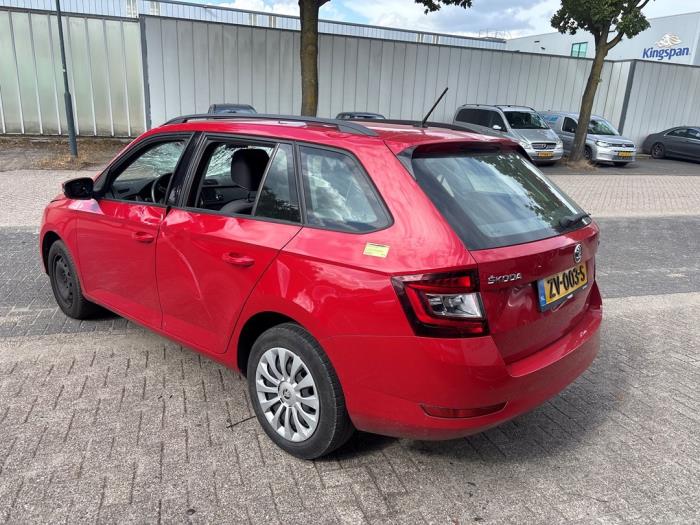 Skoda Fabia III Combi 1.0 TSI 12V Sloopvoertuig (2019, Rood)