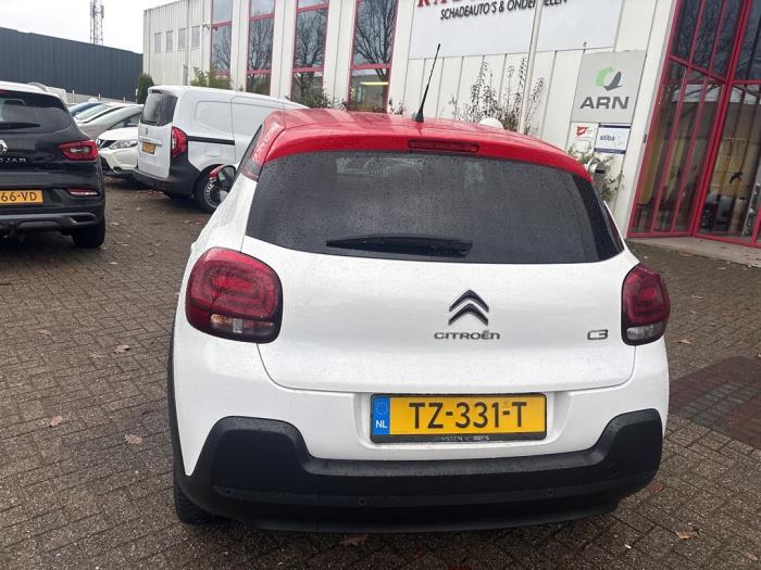 Citroen C3 1.2 12V e-THP PureTech 110 Sloopvoertuig (2018, Wit)