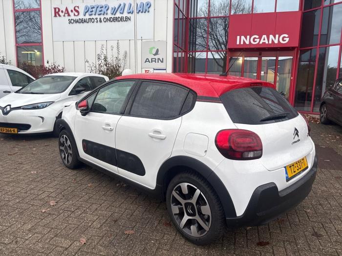 Citroen C3 1.2 12V e-THP PureTech 110 Sloopvoertuig (2018, Wit)