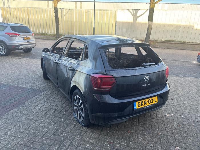 Volkswagen Polo VI 1.0 TSI 12V Sloopvoertuig (2020, Zwart)