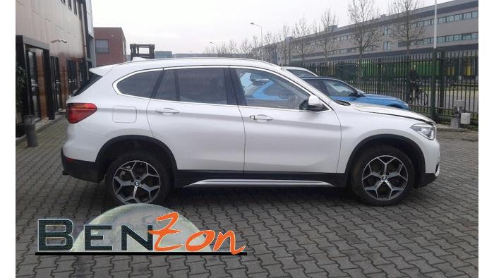 BMW X1 Sloopvoertuig (2019, Metallic, Wit)