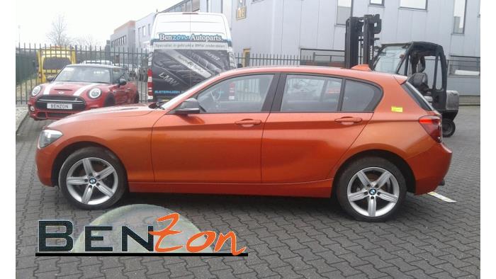 BMW 1-Serie Sloopvoertuig (2013, Metallic, Oranje)