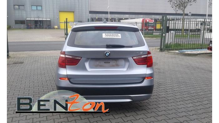 BMW X3 Sloopvoertuig (2012, Metallic, Blauw)