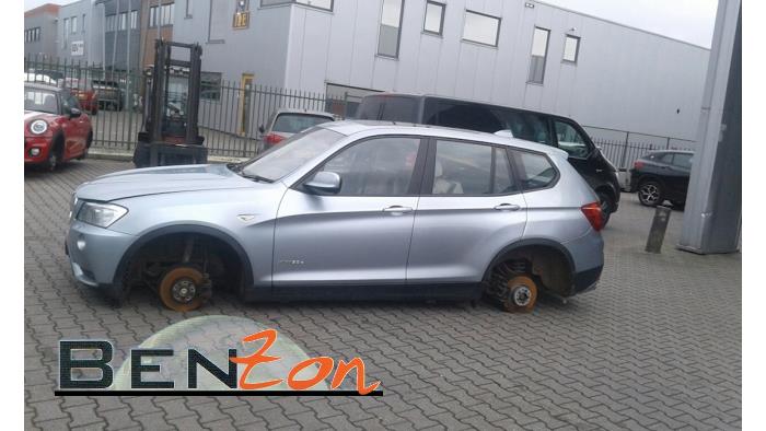 BMW X3 Sloopvoertuig (2012, Metallic, Blauw)