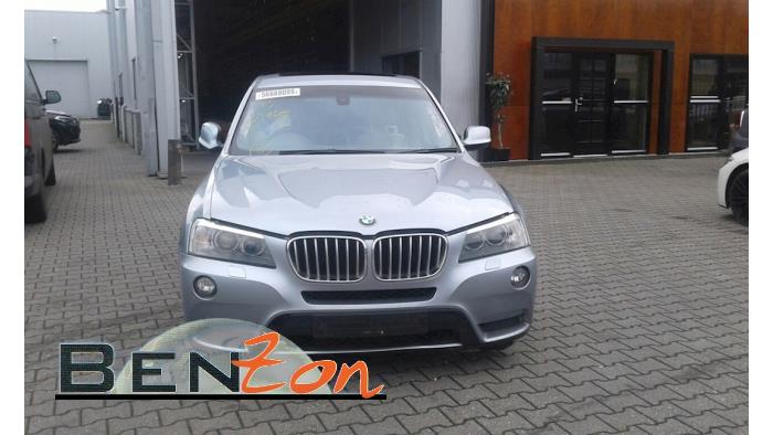 BMW X3 Sloopvoertuig (2012, Metallic, Blauw)