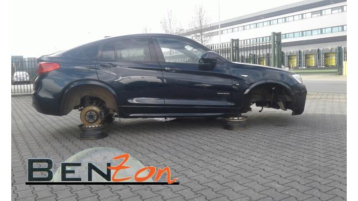 BMW X4 Sloopvoertuig (2015, Metallic, Zwart, Carbon)