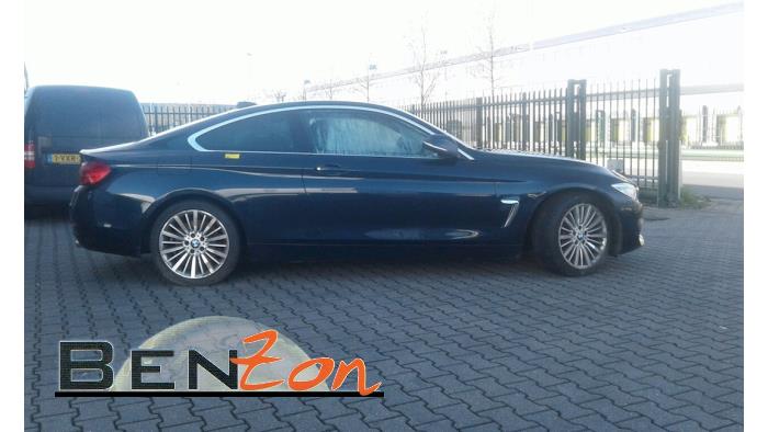 BMW 4-Serie Sloopvoertuig (2013, Blauw)
