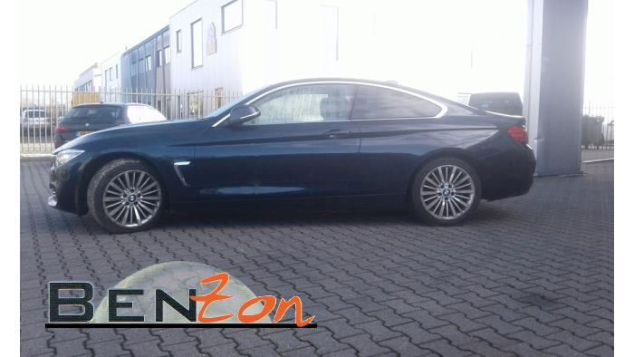 BMW 4-Serie Sloopvoertuig (2013, Blauw)