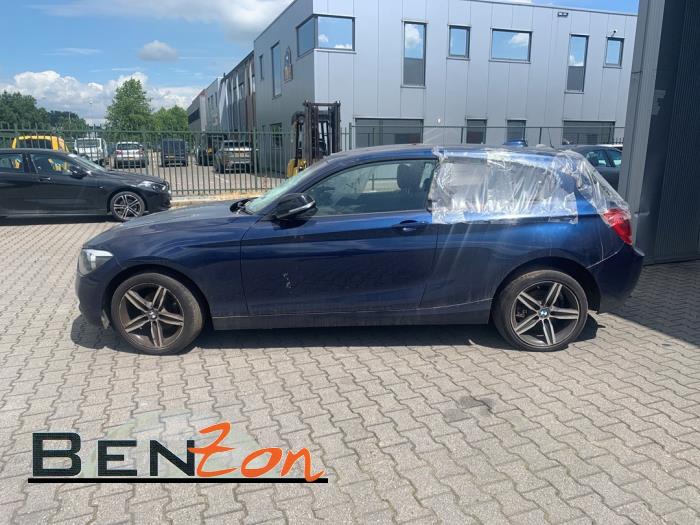 BMW 1-Serie Sloopvoertuig (2013, Metallic, Blauw)