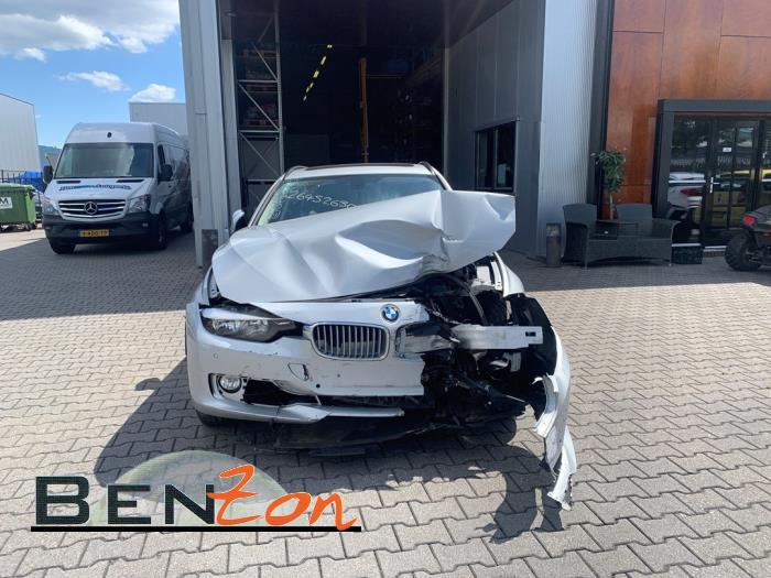 BMW 3-Serie Sloopvoertuig (2012, Staal, Metallic, Zilver)