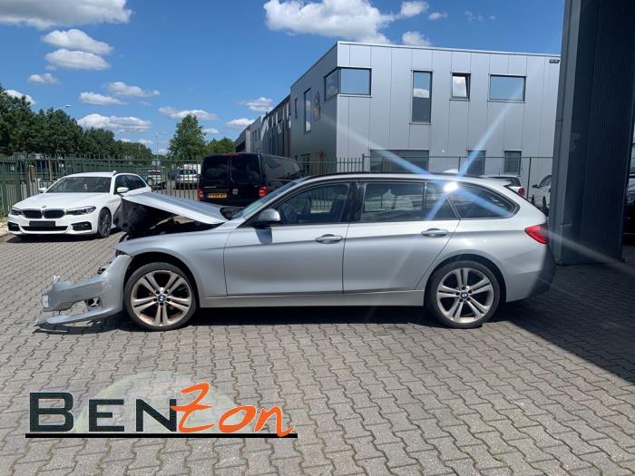 BMW 3-Serie Sloopvoertuig (2012, Staal, Metallic, Zilver)