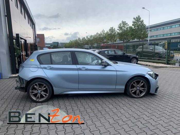 BMW 1-Serie Sloopvoertuig (2014, Metallic, Blauw)