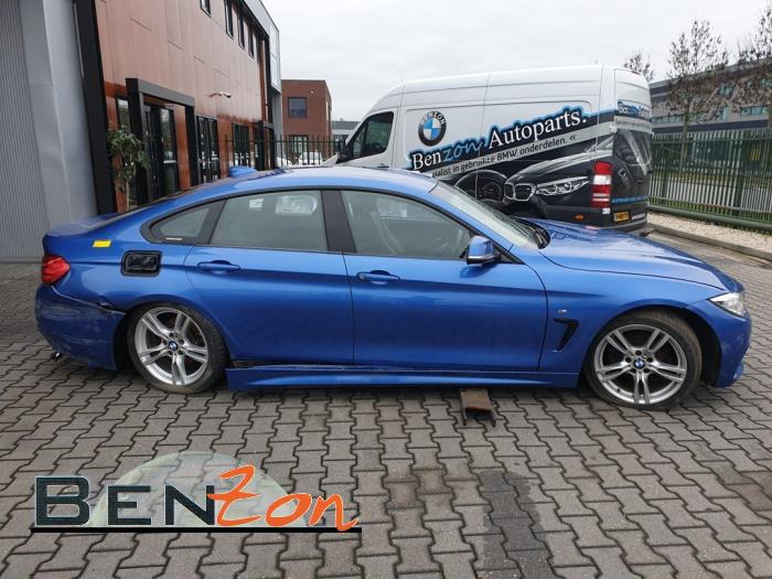 BMW 4 serie Gran Coupe 420d 2.0 16V Sloopvoertuig (2015, Blauw)
