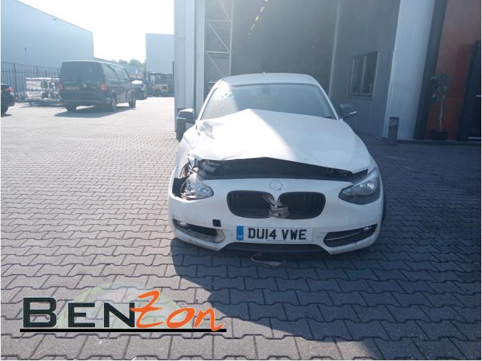 BMW 1 serie 116d 2.0 16V Sloopvoertuig (2014, Wit)