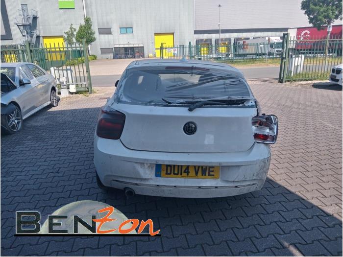 BMW 1 serie 116d 2.0 16V Sloopvoertuig (2014, Wit)