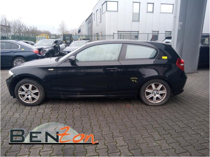 BMW 1 serie 116i 1.6 16V Sloopvoertuig (2008, Zwart)