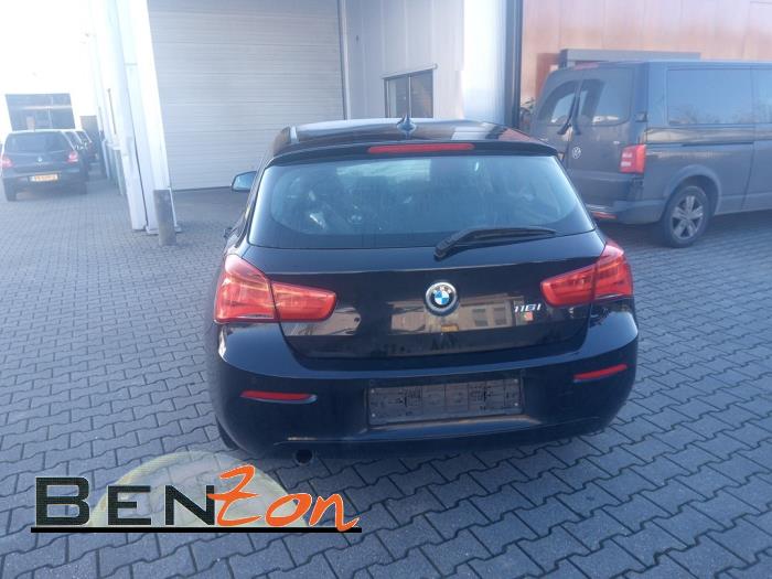 BMW 1 serie 116i 1.5 12V Sloopvoertuig (2015, Zwart)