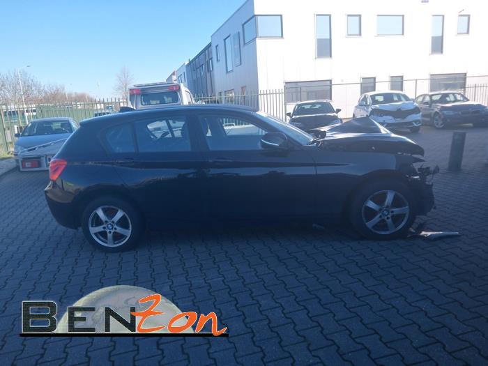 BMW 1 serie 116i 1.5 12V Sloopvoertuig (2015, Zwart)