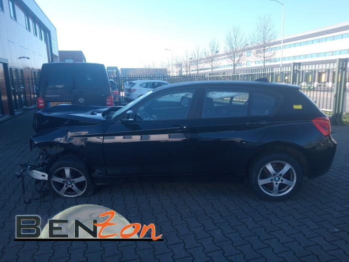BMW 1 serie 116i 1.5 12V Sloopvoertuig (2015, Zwart)