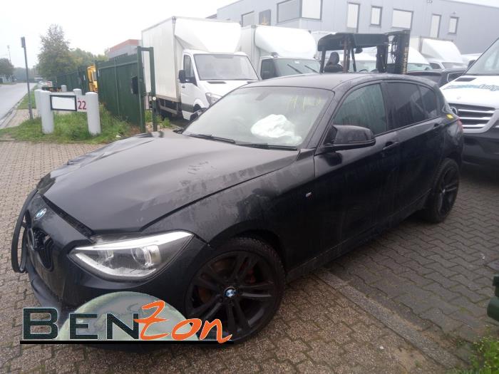 BMW 1 serie 120d 2.0 16V Sloopvoertuig (2013, Metallic, Zwart)