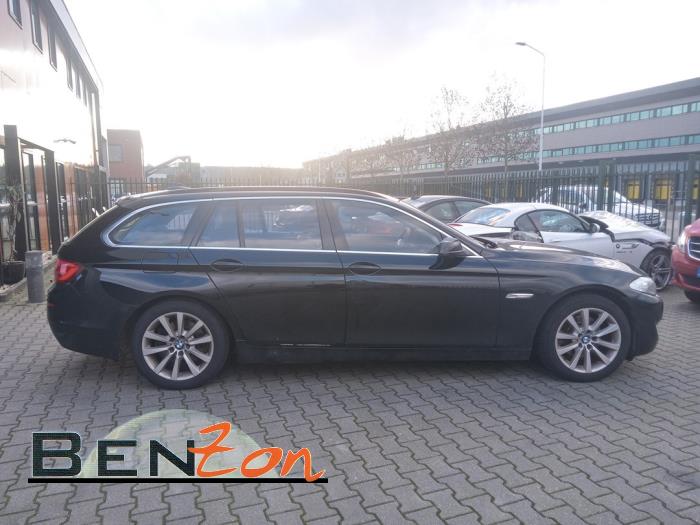 BMW 5-Serie Sloopvoertuig (2010, Zwart)