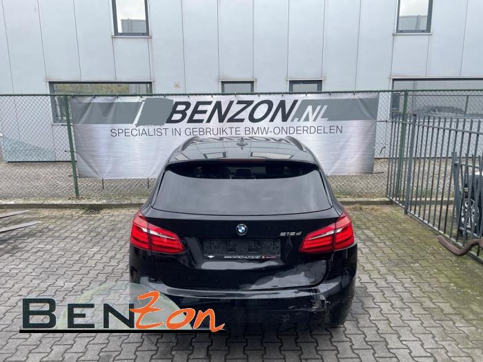 BMW 2 serie Active Tourer 218d 2.0 TwinPower Turbo 16V Sloopvoertuig (2016, Zwart)