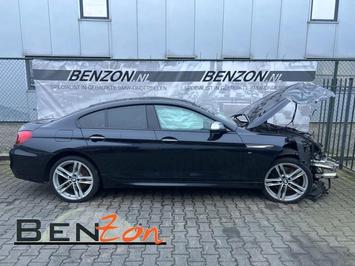 BMW 6 serie Gran Coupe 640d xDrive 24V Sloopvoertuig (2016, Metallic, Zwart, Carbon)