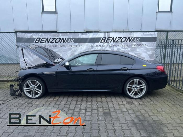 BMW 6 serie Gran Coupe 640d xDrive 24V Sloopvoertuig (2016, Metallic, Zwart, Carbon)