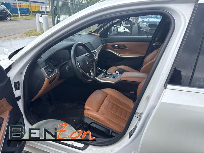 BMW 3 serie Touring 320d 2.0 TwinPower Turbo 16V Sloopvoertuig (2019, Wit)