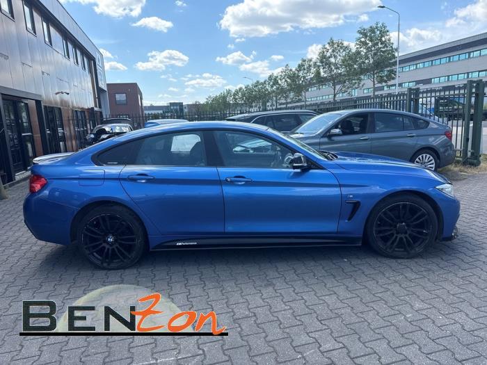 BMW 4 serie Gran Coupe 420d 2.0 16V Sloopvoertuig (2014, Blauw)